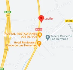 imagen del mapa de Google Maps a Lucifer